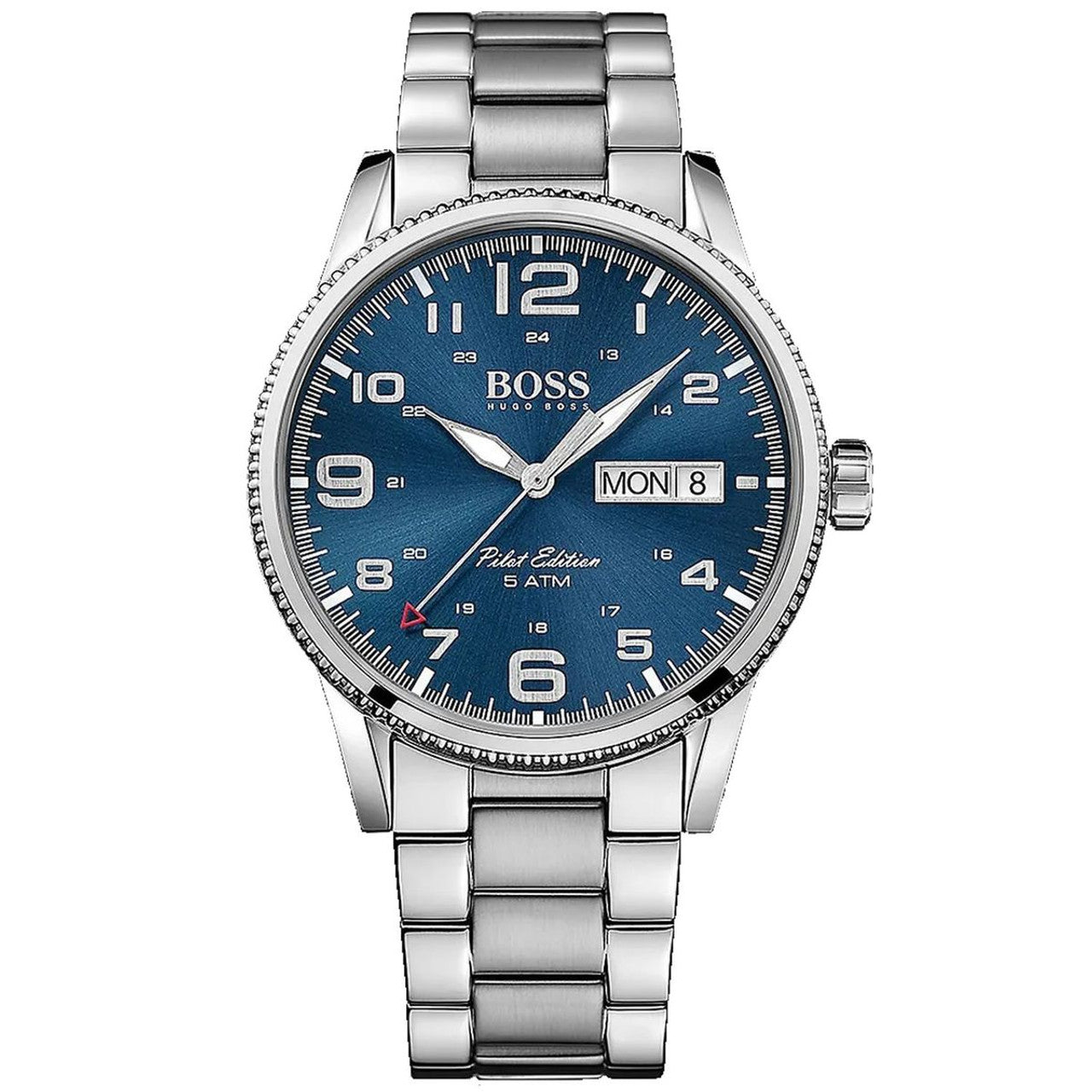 Hugo Boss® Men's Pilot Vintage Blue Dial Watch