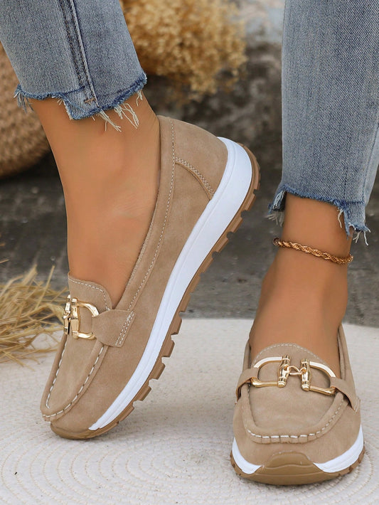 2024 Spring/Summer Hollow New Loafers Middle Aged & Older Women Shoes Soft Bottom Wedge Breathable Sandals