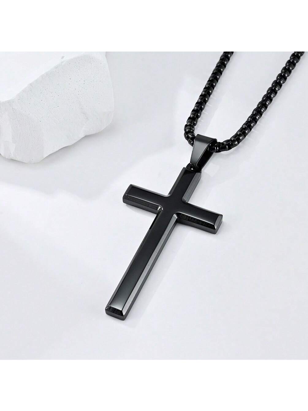 Europe And US Style Minimalist And Trendy Unisex Cross Pendant Necklace For Personalized Fashion, From INs