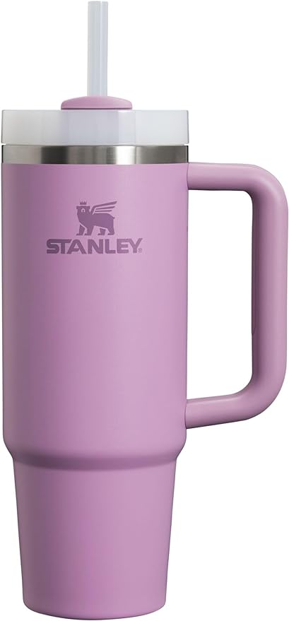 Stanley Quencher H2.0 Tumbler with Handle & Straw 30 oz | Twist On 3-Way Lid | Cupholder Compatible for Travel | Insulated Stainless Steel Cup | BPA-Free | Lilac