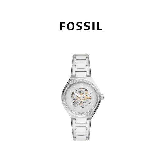 Fossil® Women's Eevie White Dial Watch