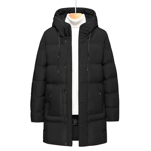 Winter Parkas Men Thick Warm Jacket Coats Plus Size 8xl 7xl 6xl Casual Warm Padded Cargo Jacket Male Long Windbreak Outerwear