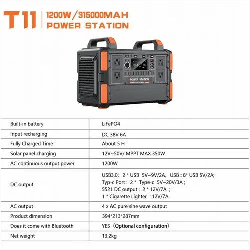 3000w 2688Wh Portable Power Station 2400w 3000w 5000w Lifepo4 Battery with Solar Panel UPS Function Emergency Solar Generator